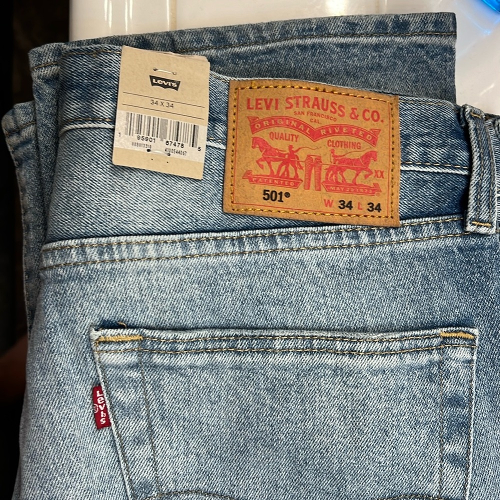 Levi’s 501, new with Tags